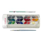 Set De Acuarelas HIMI Miya Rombo 24 Colores Con Pincel Y Lápiz Grafito - Miniatura 2