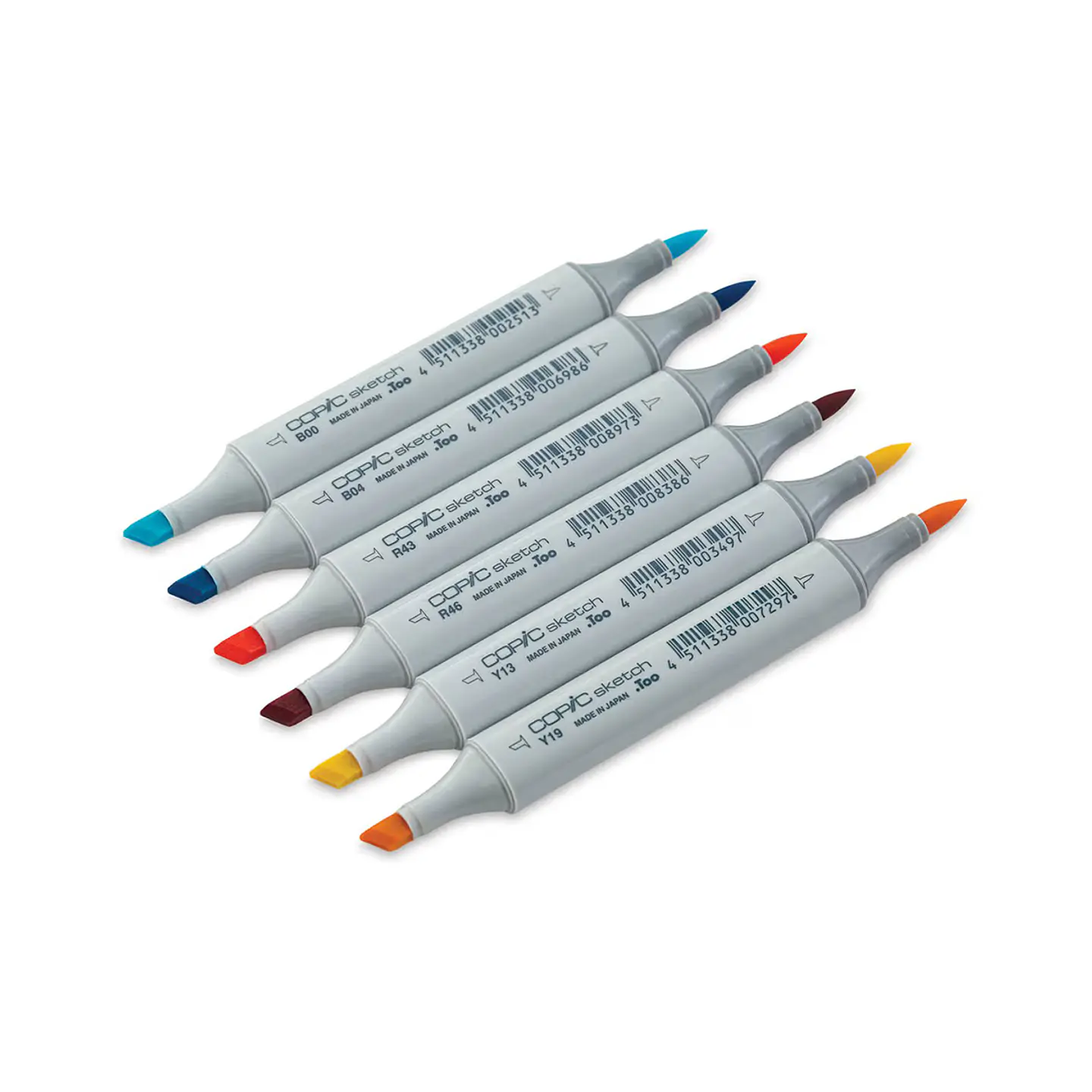 Set 6 Marcadores Copic Sketch - Perfect Primaries 3