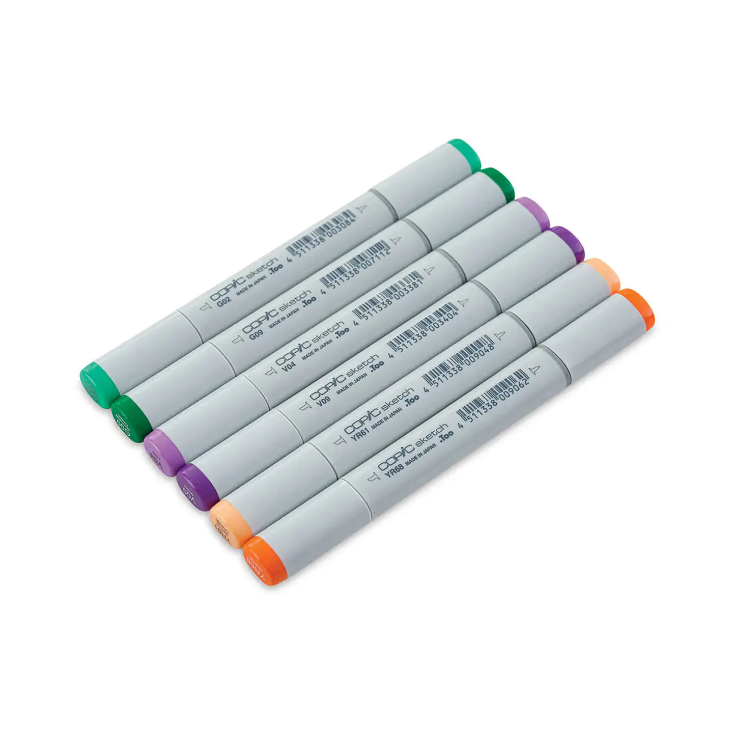 Set 6 Marcadores Copic Sketch - Secondary Tones 4