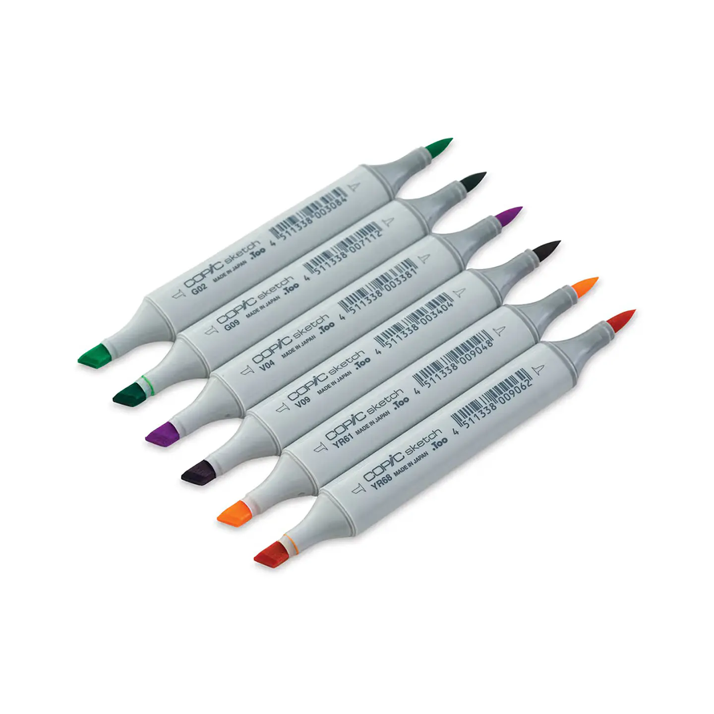 Set 6 Marcadores Copic Sketch - Secondary Tones 3