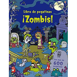 Libro De Pegatinas - Zombis