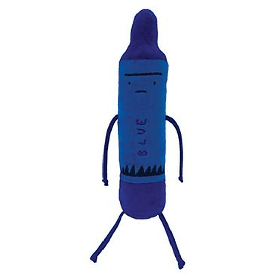 Peluche Crayon Azul