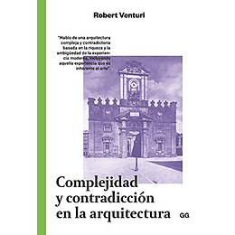 Complejidad Y Contradiccion En Arquitectura