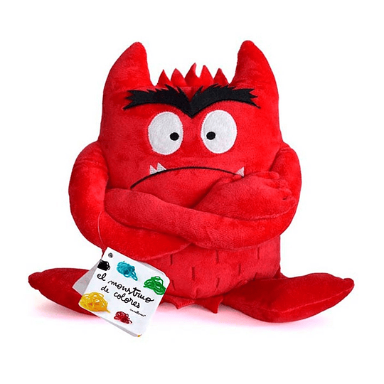 Monstruo De Colores - Peluche Rojo