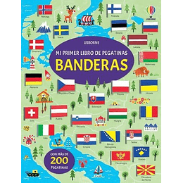 Mi Primer Libro De Pegatinas - Banderas