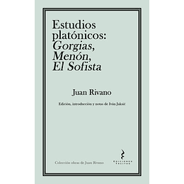 Estudios Platonicos Gorgias Menon El Sofista