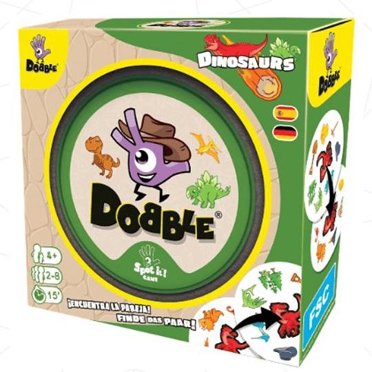 Dobble Dinosaurs Eco Sleeve