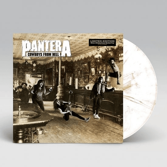 Pantera – Cowboys From Hell (White And Whiskey Brown Marbled) (1lp)