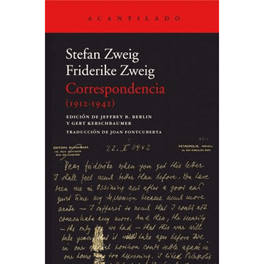Correspondencia (1912-1942)