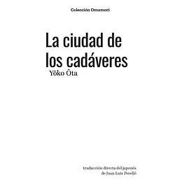 La Ciudad De Los Cadavares