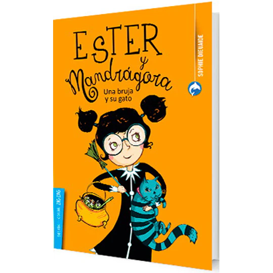 Ester Y Mandragora. Una Bruja Y Su Gato (Azul)