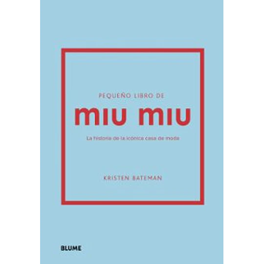 Pequeño Libro De Miu Miu