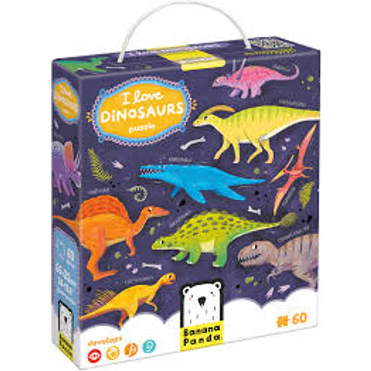 Puzzle Love Dinosaurs
