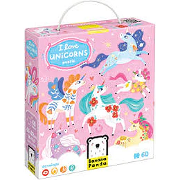 Puzzle I Love Unicorns