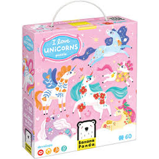 Puzzle I Love Unicorns