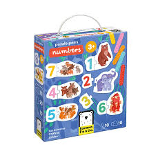 Puzzle Pairs Numbers