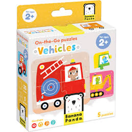 Puzzle On The Go Vehicles