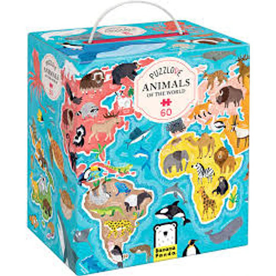 Puzzle Puzzlelove Animales Of The World