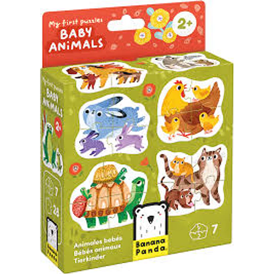 Puzzle My First Puzzles Baby Animals