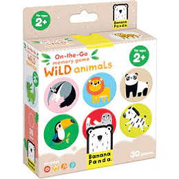 Juego De Memoria On The Go Wild Animals