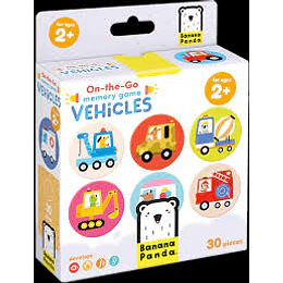Juego De Memoria On The Go Vehicles