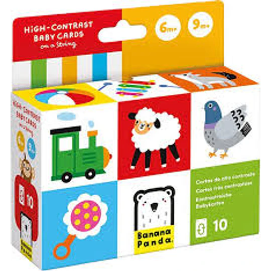 Tarjetas Para Bebe High Contrast Baby Cards On In String