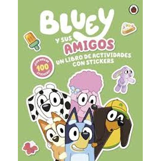 Bluey Y Sus Amigos - Libro De Stickers