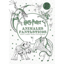 Harry Potter Animales Fantasticos - Mini Libro Para Colorear