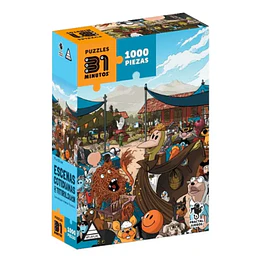 Puzzle 31 Minutos: - Escenas Cotidianas De Titirilquen