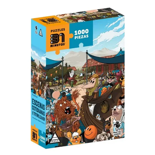 Puzzle 31 Minutos: - Escenas Cotidianas De Titirilquen