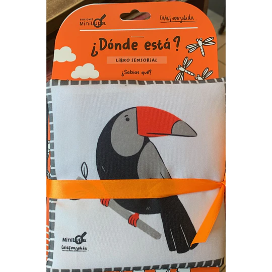 Donde Esta - Libro De Tela