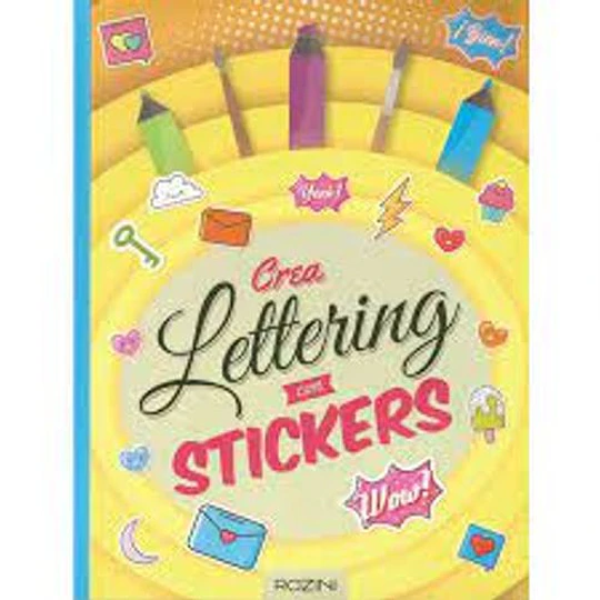 Crea Lettering Con Stickers