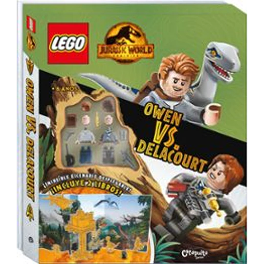 Lego Jurassic World. Owen Vs. Delacourt