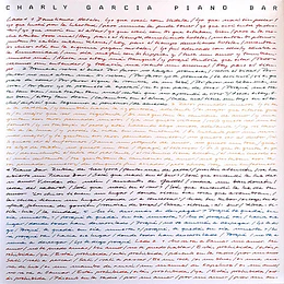 Charly Garcia - Piano Bar (1lp)