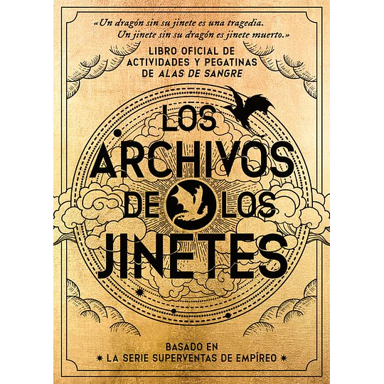 Libro Oficial De Actividades Y Pegatinas De Alas De Sangre. Los Archivos De Los Jinetes