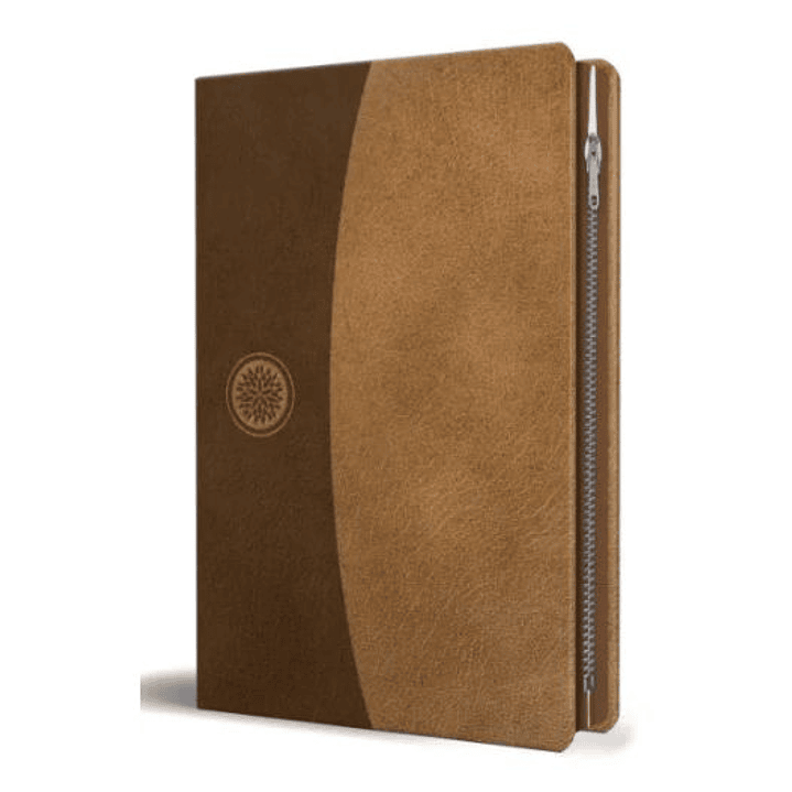 Biblia Reina Valera 1960 Letra Grande Canela Con Cierre 1