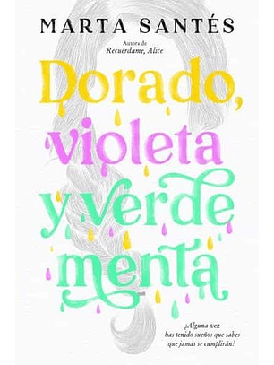 Dorado, Violeta Y Verde Menta