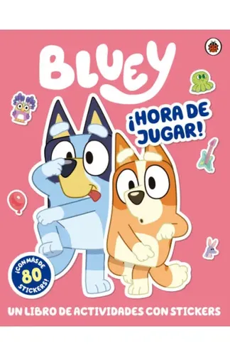 Bluey. ¡Hora De Jugar! Libro Con Sticker