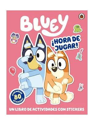 Bluey. ¡Hora De Jugar! Libro Con Sticker