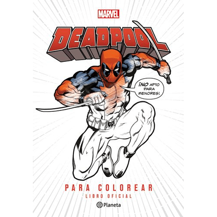 Deadpool Para Colorear 1