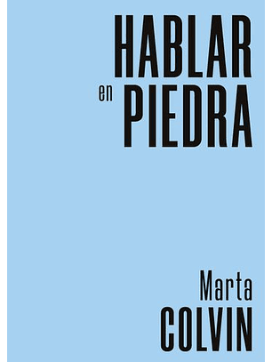 Hablar En Piedra