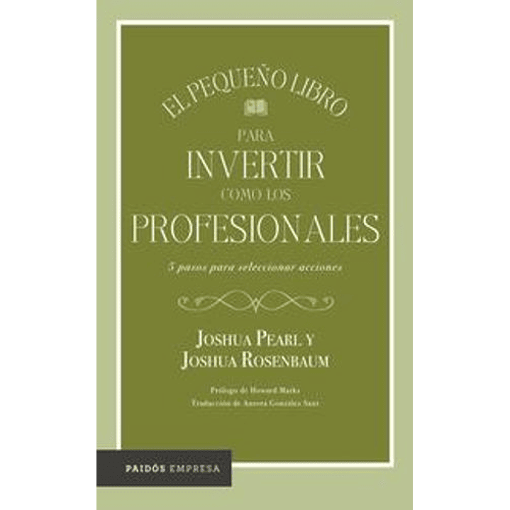 El Pequeño Libro Para Invertir Como Los Profesionales 1