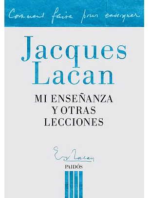 Mi Enseñanza Y Otras Lecciones