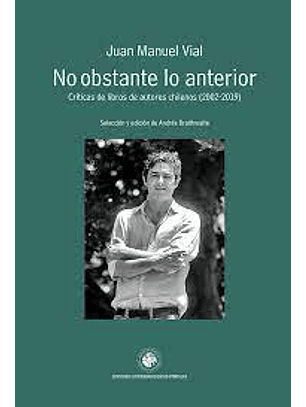 No Obstante Lo Anterior