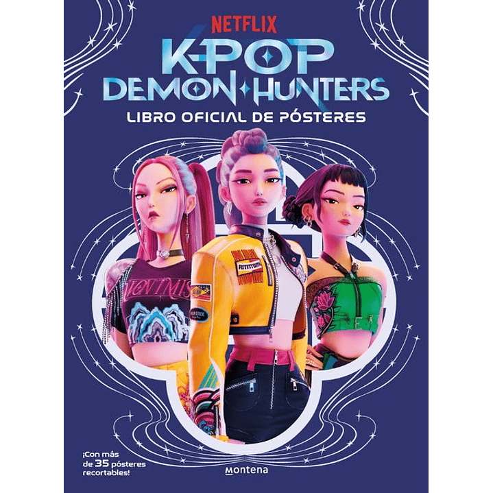 Kpop Demon Hunters-libro Oficial De Posteres 1