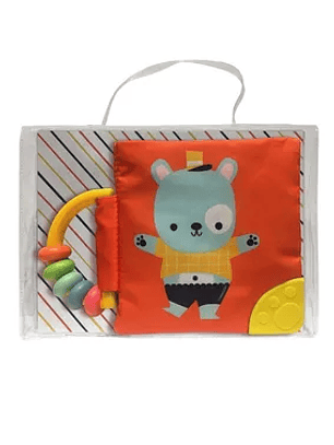 Mi Libro Suave Con Sonajero Y Mordillo