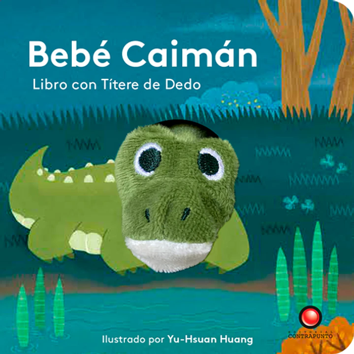 Bebé Caimán - Libro Con Títere De Dedo 1