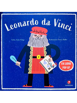 Coleccion Artistas Pop-up Leonardo Da Vinci