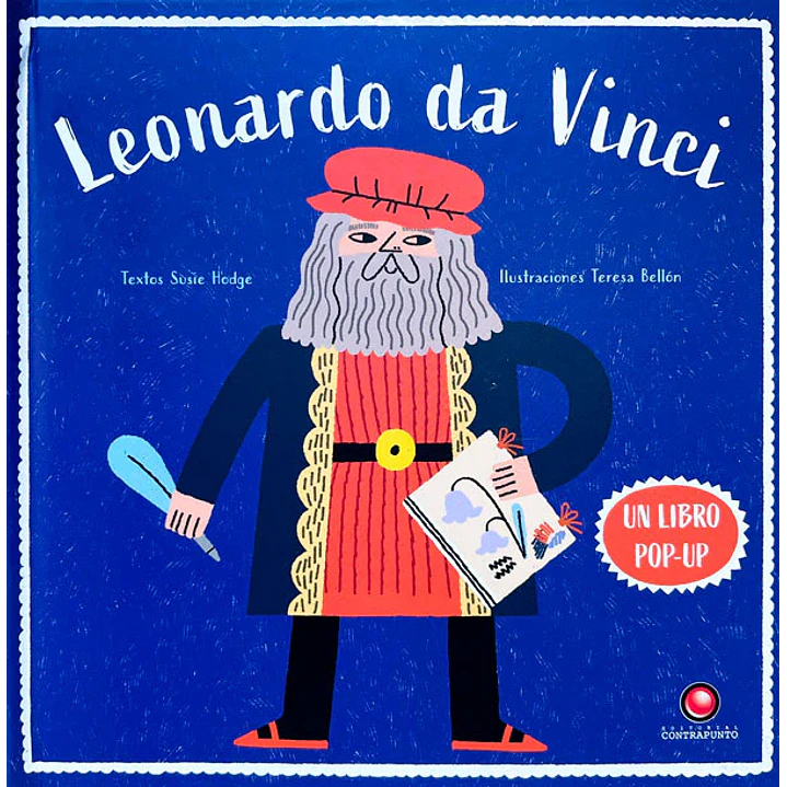 Coleccion Artistas Pop-up Leonardo Da Vinci 1