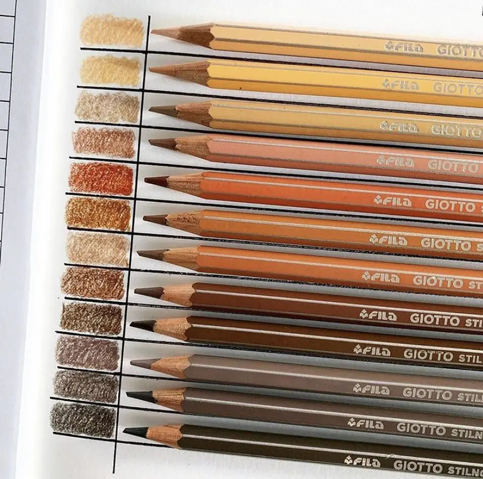 Giotto Sking Tone - Colores Piel 12 col 2